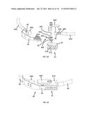 COMMUNICATION TOWER PANEL SECURITY DEVICE EMPLOYING FLEXIBLE PLASTIC     BANDING AND A CONNECTING/TENSIONING ASSEMBLY HAVING PASS-THROUGH CHANNELS     FOR SAFELY SECURING RADIATION-TRANSPARENT PANELS COVERING ANTENNA SERVICE     BAYS OF A WIRELESS TELECOMMUNICATION TOWER diagram and image