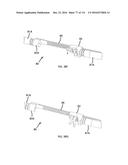 COMMUNICATION TOWER PANEL SECURITY DEVICE EMPLOYING FLEXIBLE PLASTIC     BANDING AND A CONNECTING/TENSIONING ASSEMBLY HAVING PASS-THROUGH CHANNELS     FOR SAFELY SECURING RADIATION-TRANSPARENT PANELS COVERING ANTENNA SERVICE     BAYS OF A WIRELESS TELECOMMUNICATION TOWER diagram and image