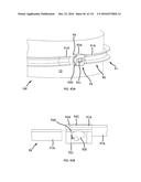 COMMUNICATION TOWER PANEL SECURITY DEVICE EMPLOYING FLEXIBLE PLASTIC     BANDING AND A CONNECTING/TENSIONING ASSEMBLY HAVING PASS-THROUGH CHANNELS     FOR SAFELY SECURING RADIATION-TRANSPARENT PANELS COVERING ANTENNA SERVICE     BAYS OF A WIRELESS TELECOMMUNICATION TOWER diagram and image