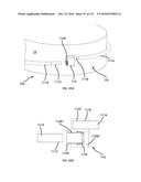 COMMUNICATION TOWER PANEL SECURITY DEVICE EMPLOYING FLEXIBLE PLASTIC     BANDING AND A CONNECTING/TENSIONING ASSEMBLY HAVING PASS-THROUGH CHANNELS     FOR SAFELY SECURING RADIATION-TRANSPARENT PANELS COVERING ANTENNA SERVICE     BAYS OF A WIRELESS TELECOMMUNICATION TOWER diagram and image