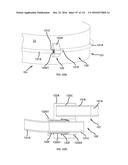 COMMUNICATION TOWER PANEL SECURITY DEVICE EMPLOYING FLEXIBLE PLASTIC     BANDING AND A CONNECTING/TENSIONING ASSEMBLY HAVING PASS-THROUGH CHANNELS     FOR SAFELY SECURING RADIATION-TRANSPARENT PANELS COVERING ANTENNA SERVICE     BAYS OF A WIRELESS TELECOMMUNICATION TOWER diagram and image