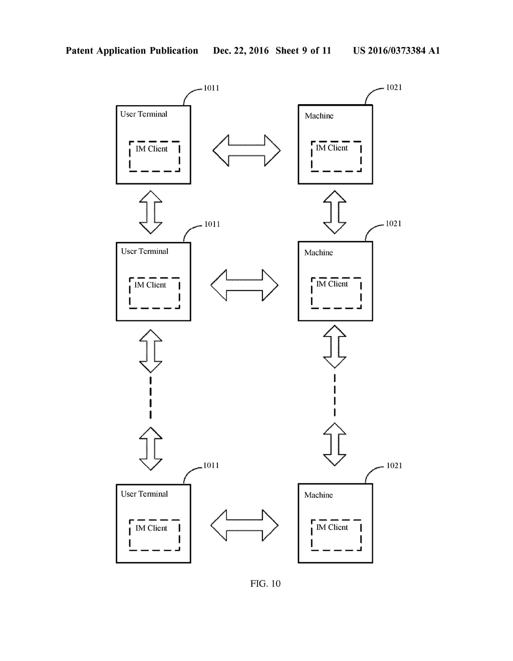 SYSTEM AND METHOD FOR INSTANT MESSAGING - diagram, schematic, and image 10
