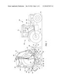 ROUND BALER WITH APPARATUS FOR WRAPPING A BALE diagram and image