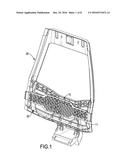 ADJUSTABLE LUMBAR SUPPORT APPARATUS FOR SEAT BACK diagram and image