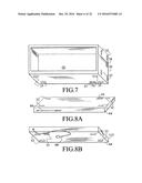 Stackable/wall mountable headwear storage and display cabinet system with     variable lighting (CapPalace) diagram and image