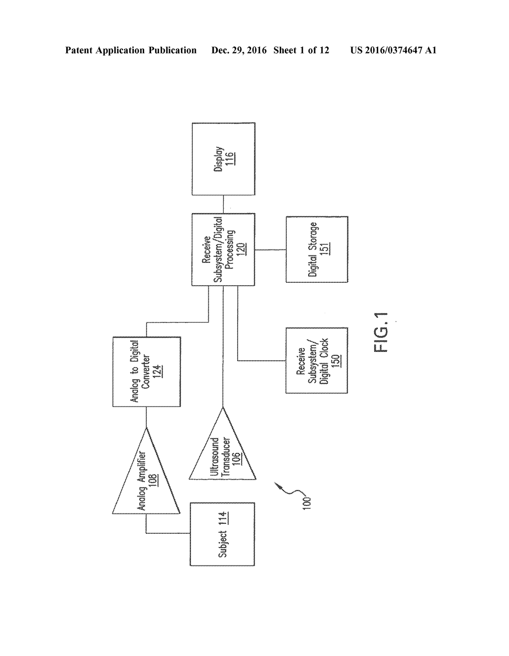 SYSTEMS AND METHODS FOR CAPTURE AND DISPLAY OF BLOOD PRESSURE AND     ULTRASOUND DATA - diagram, schematic, and image 02