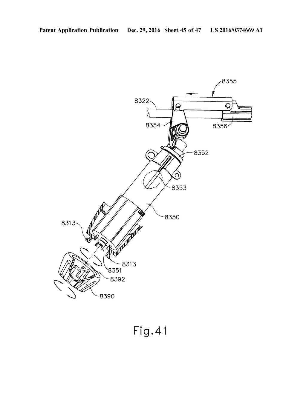 BAILOUT ASSEMBLY FOR SURGICAL STAPLER - diagram, schematic, and image 46