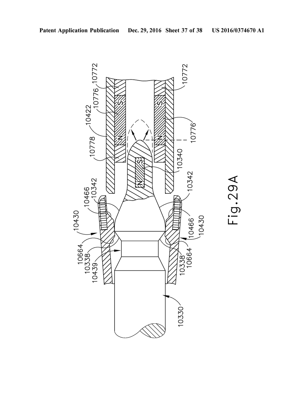 ANVIL STABILIZATION FEATURES FOR SURGICAL STAPLER - diagram, schematic, and image 38