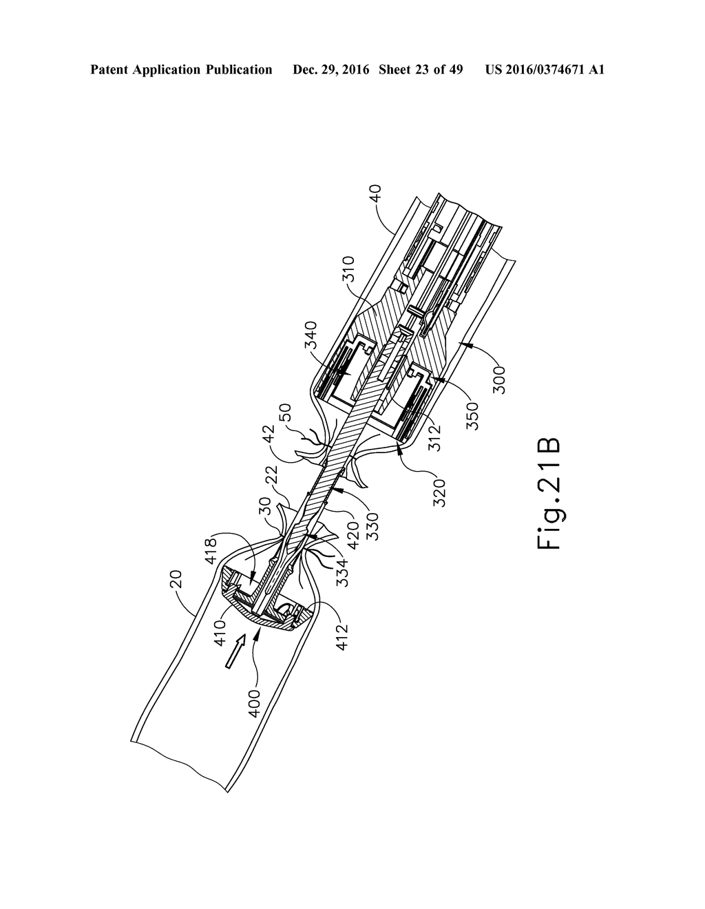 SURGICAL STAPLER WITH ANVIL STATE INDICATOR - diagram, schematic, and image 24