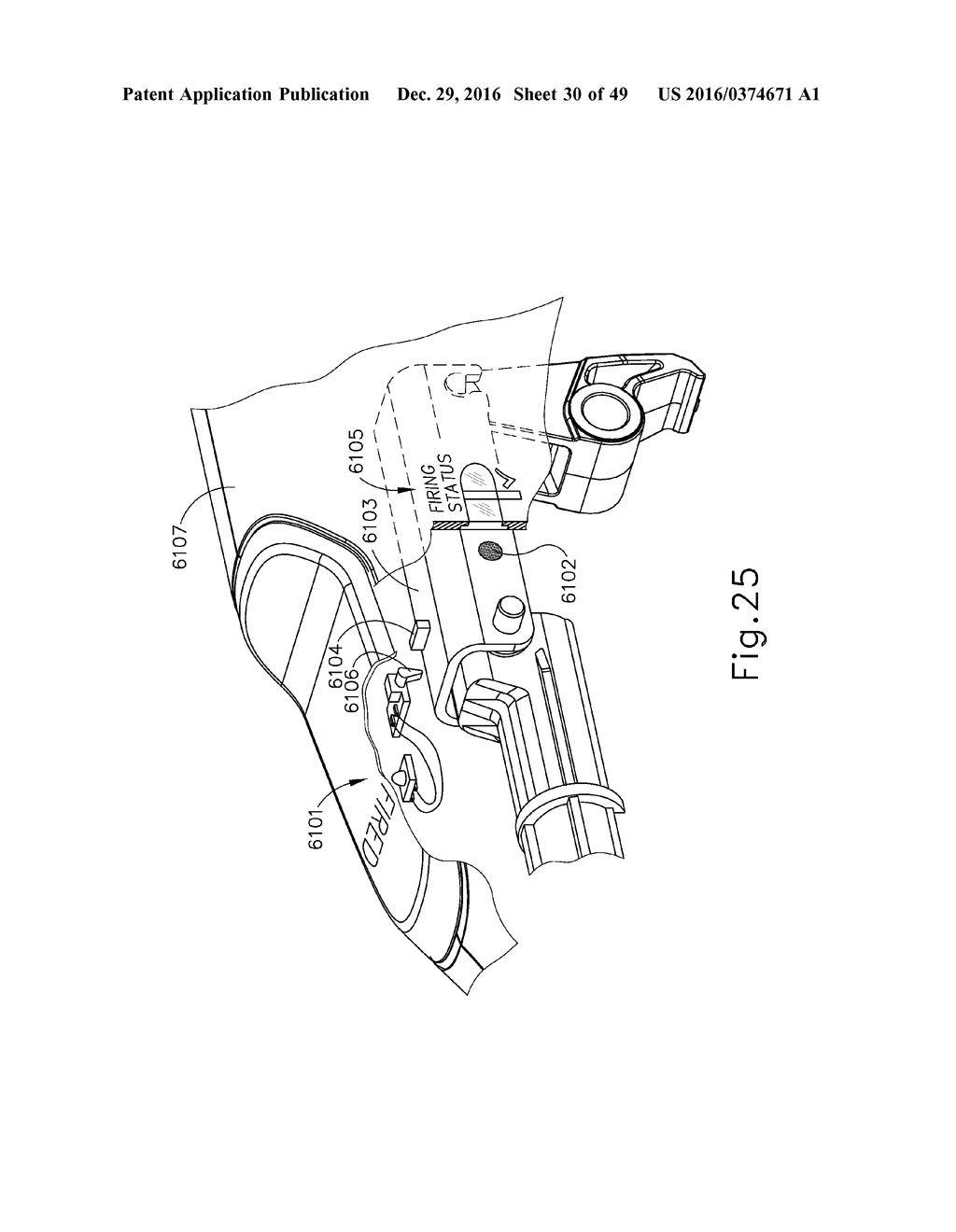 SURGICAL STAPLER WITH ANVIL STATE INDICATOR - diagram, schematic, and image 31