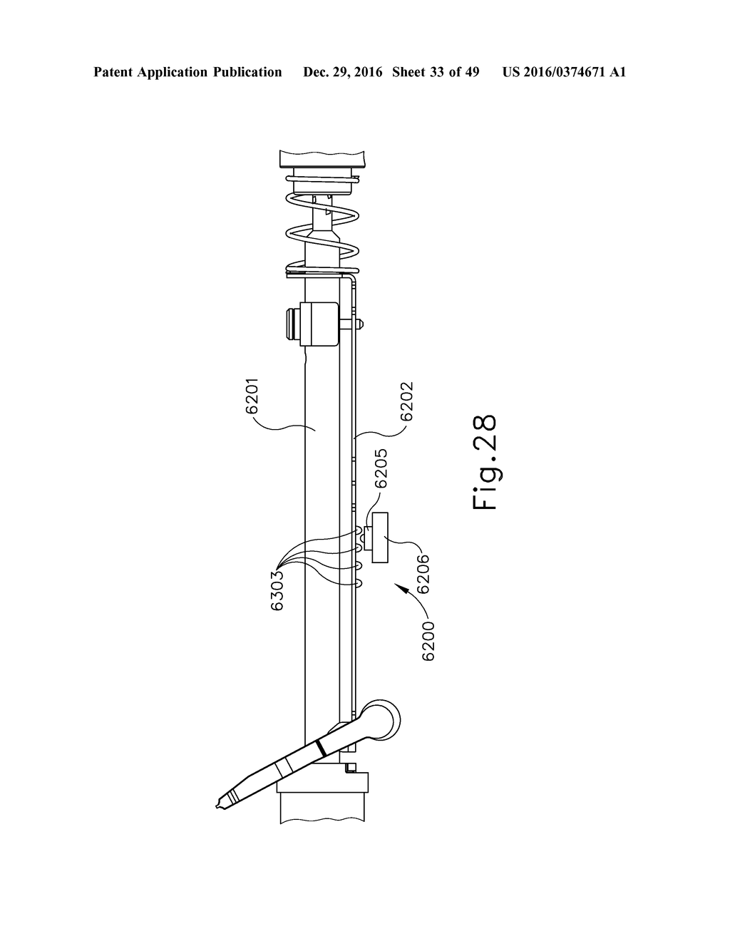 SURGICAL STAPLER WITH ANVIL STATE INDICATOR - diagram, schematic, and image 34