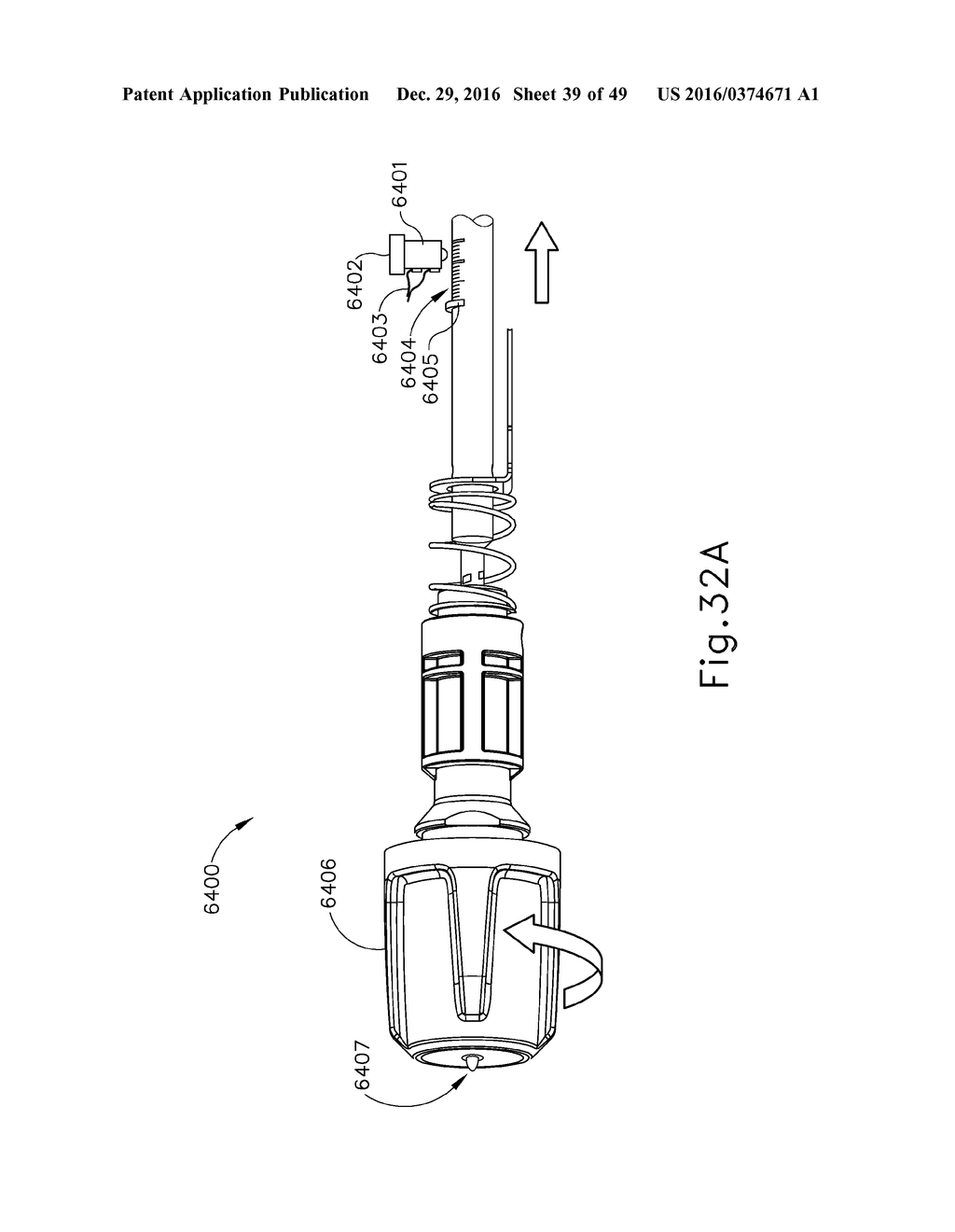 SURGICAL STAPLER WITH ANVIL STATE INDICATOR - diagram, schematic, and image 40