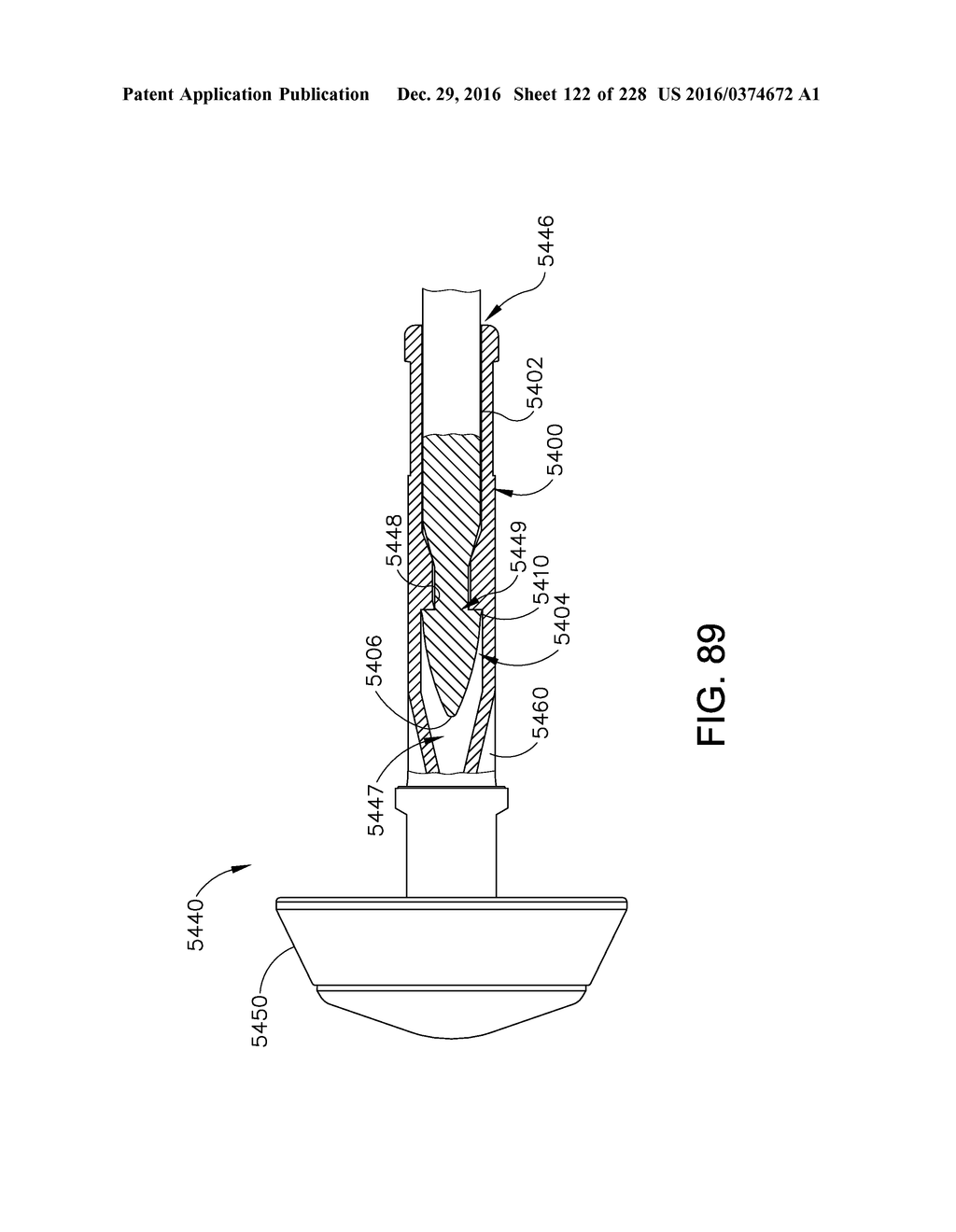 METHOD OF APPLYING AN ANNULAR ARRAY OF STAPLES TO TISSUE - diagram, schematic, and image 123