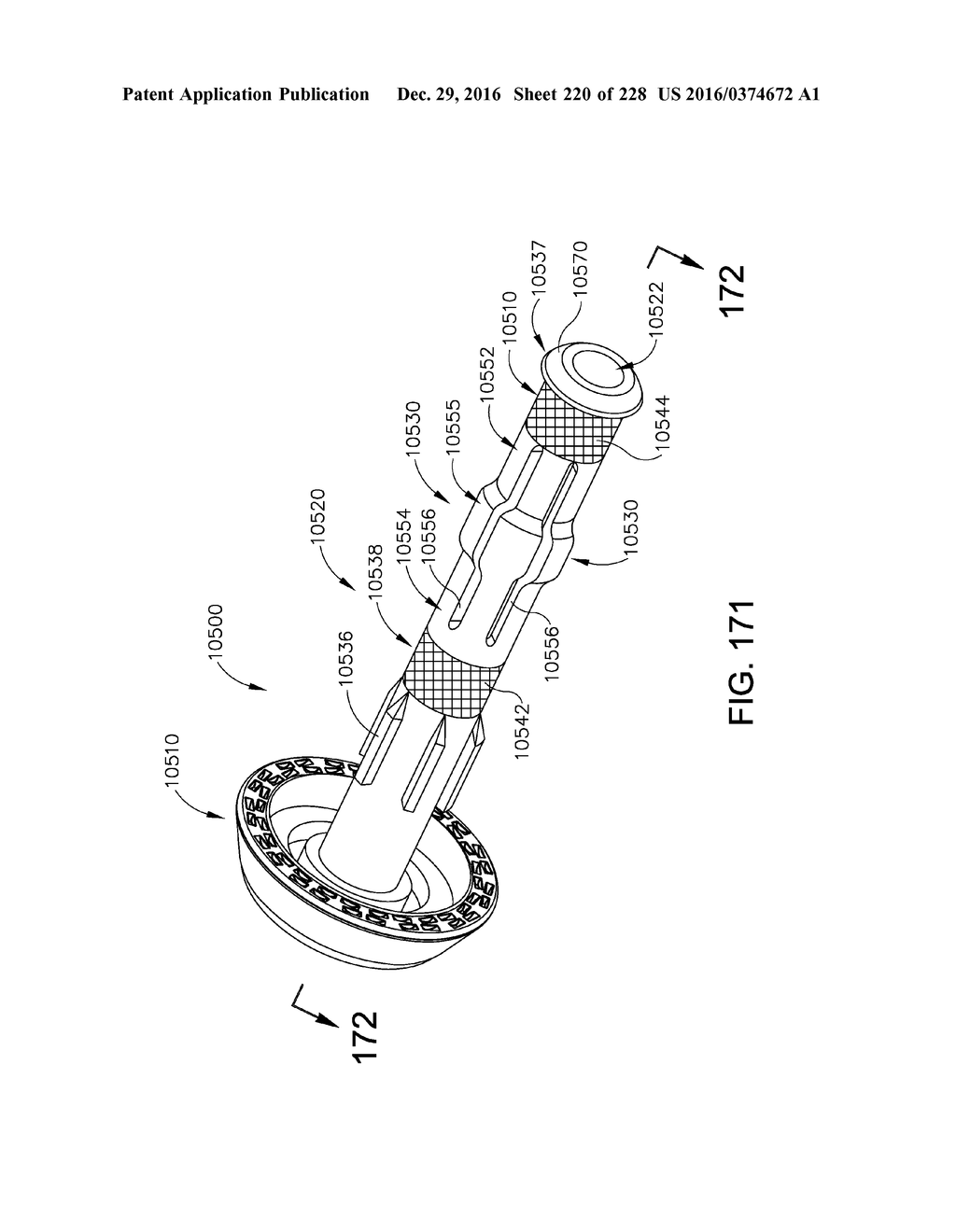 METHOD OF APPLYING AN ANNULAR ARRAY OF STAPLES TO TISSUE - diagram, schematic, and image 221