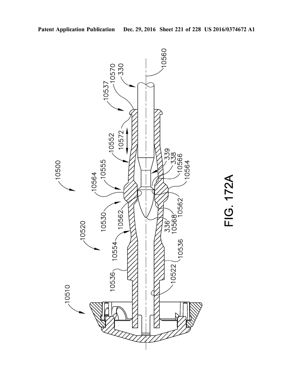 METHOD OF APPLYING AN ANNULAR ARRAY OF STAPLES TO TISSUE - diagram, schematic, and image 222