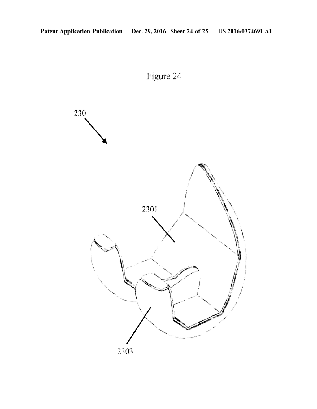 Surgical Devices for Interventional Orthopedic Surgical Applications And     Prosthetic Trial Devices and Methods of Making the Same - diagram, schematic, and image 25