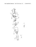 CATHETER HAVING TWO-PIECE CONNECTOR FOR A SPLIT HANDLE ASSEMBLY diagram and image