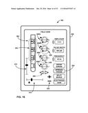 UNWRAPPED 2D VIEW OF A STIMULATION LEADWITH COMPLEX ELECTRODE ARRAY     GEOMETRY diagram and image