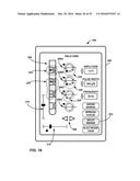 UNWRAPPED 2D VIEW OF A STIMULATION LEADWITH COMPLEX ELECTRODE ARRAY     GEOMETRY diagram and image