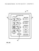 UNWRAPPED 2D VIEW OF A STIMULATION LEADWITH COMPLEX ELECTRODE ARRAY     GEOMETRY diagram and image