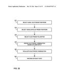 UNWRAPPED 2D VIEW OF A STIMULATION LEADWITH COMPLEX ELECTRODE ARRAY     GEOMETRY diagram and image