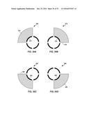 UNWRAPPED 2D VIEW OF A STIMULATION LEADWITH COMPLEX ELECTRODE ARRAY     GEOMETRY diagram and image