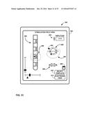 UNWRAPPED 2D VIEW OF A STIMULATION LEADWITH COMPLEX ELECTRODE ARRAY     GEOMETRY diagram and image