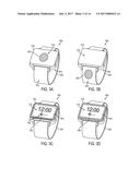 Wrist-Mounted Device with Integrated Electronics diagram and image