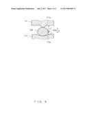 OPTICAL ELEMENT MOLDING MOLD SET AND OPTICAL ELEMENT MANUFACTURING METHOD diagram and image