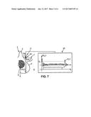 MEDICAL SYSTEM AND METHOD FOR VIEWING AN ENTRY POINT OF A SURGICAL     INSTRUMENT IN AN ANATOMICAL STRUCTURE, AND ASSEMBLY COMPRISING SUCH A     MEDICAL SYSTEM AND A SURGICAL INSTRUMENT diagram and image