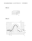 MOLDING MATERIAL FOR MULTI-LAYERED STRUCTURE AND MOLDED ARTICLE OF     MULTI-LAYERED STRUCTURE diagram and image