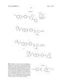 INHIBITORS OF HEPATITIS C VIRUS REPLICATION diagram and image