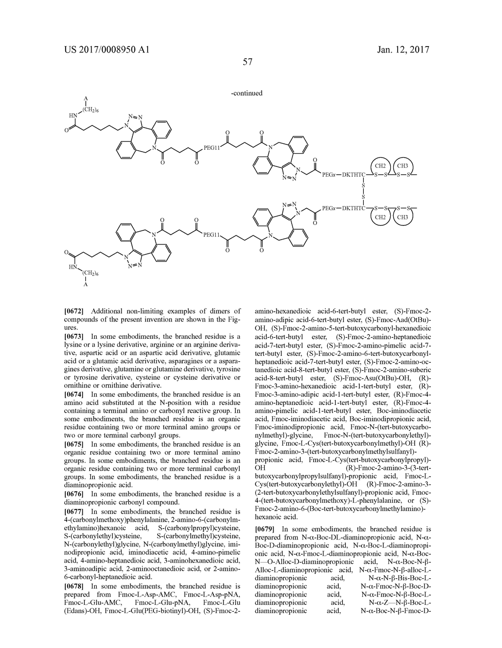 HYBRID IMMUNOGLOBULIN CONTAINING NON-PEPTIDYL LINKAGE - diagram, schematic, and image 125