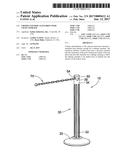 CROWD CONTROL STANCHION WITH CHAIN STORAGE diagram and image