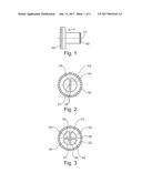 ARRANGEMENT FOR MEASURING A FORCE OR MOMENT ON A HOLLOW-CYLINDRICAL     MACHINE ELEMENT diagram and image