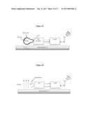 LOW LOSS ACOUSTIC WAVE SENSORS AND TAGS AND HIGH EFFICIENCY ANTENNAS AND     METHODS FOR REMOTE ACTIVATION THEREOF diagram and image