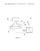 TEST BENCH FOR TESTING A DISTANCE RADAR INSTRUMENT FOR DETERMINING     DISTANCE AND SPEED OF OBSTACLES diagram and image