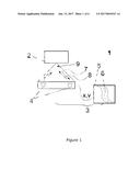 TEST BENCH FOR TESTING A DISTANCE RADAR INSTRUMENT FOR DETERMINING     DISTANCE AND SPEED OF OBSTACLES diagram and image