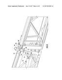 AGRICULTURAL VEHICLE WITH BOOM LATCH ASSEMBLY diagram and image