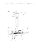 HAIR CLIPPER BLADE SET WITH TRANSPORT ELEMENT diagram and image