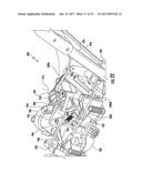 UTILITY IMPLEMENT CONTROL HANDLE AND SNOW THROWER LIFTER diagram and image