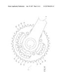Bicycle sprocket wheel diagram and image