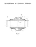 FLEXIBLE JOINT ASSEMBLY FOR HIGH OR LOW TEMPERATURE FLUID SYSTEMS diagram and image