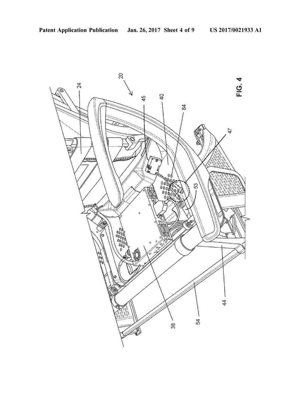 AIRCRAFT SEAT BASE FRAME - diagram, schematic, and image 05