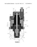 TWO STAGE VALVE WITH CONICAL SEAT FOR FLOW SHUT-OFF AND SPOOL KNIFE EDGE     FOR METERING FLOW CONTROL diagram and image