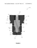 TWO STAGE VALVE WITH CONICAL SEAT FOR FLOW SHUT-OFF AND SPOOL KNIFE EDGE     FOR METERING FLOW CONTROL diagram and image