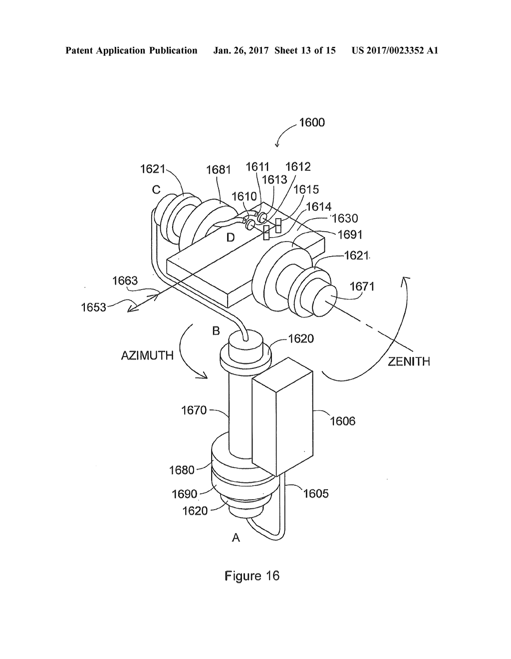 LASER-BASED COORDINATE MEASURING DEVICE AND LASER-BASED METHOD FOR     MEASURING COORDINATES - diagram, schematic, and image 14