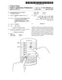 KEYBOARD AND TOUCH SCREEN GESTURE SYSTEM diagram and image