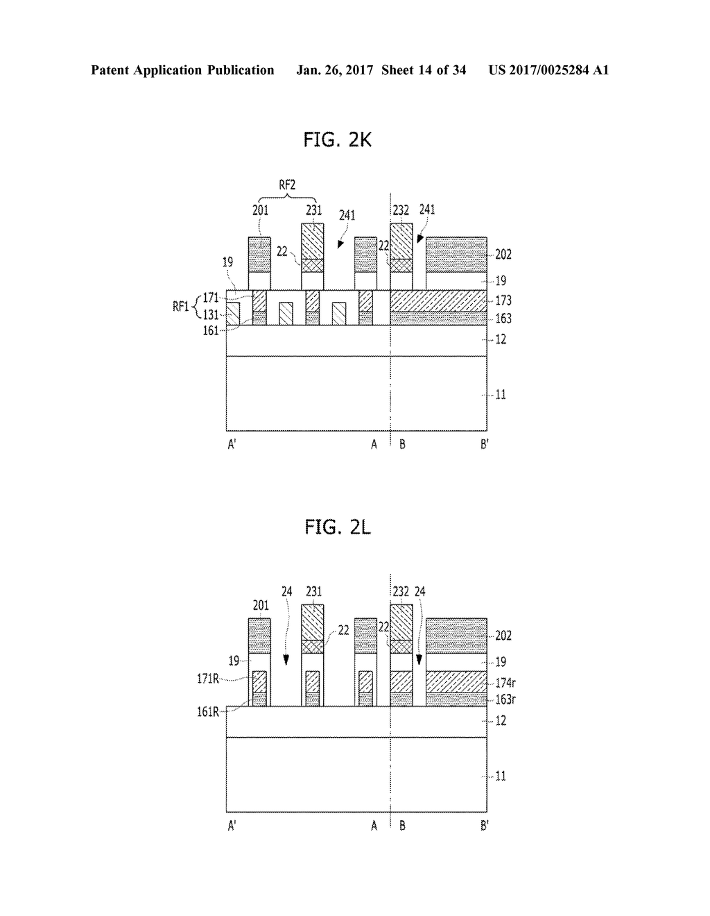 METHOD FOR FORMING PATTERNS OF SEMICONDUCTOR DEVICE - diagram, schematic, and image 15