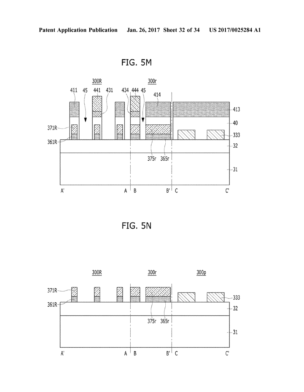 METHOD FOR FORMING PATTERNS OF SEMICONDUCTOR DEVICE - diagram, schematic, and image 33